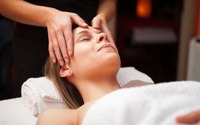 Woman experiencing a Swedish Massage session in Boca Raton