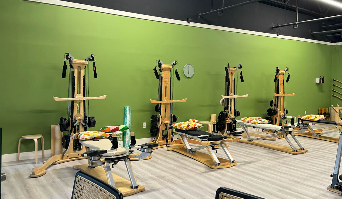 Studio offering Group GYROTONIC classes and equipped with multiple Gyrotonic Towers in Boynton Beach